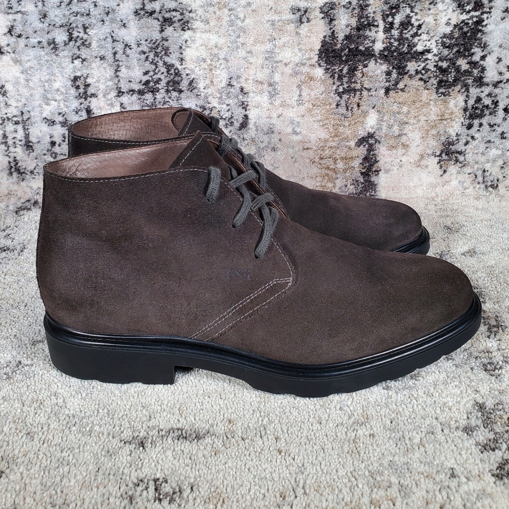 NeroGiardini Men's Chukka Boots Brown Suede Size 42/9